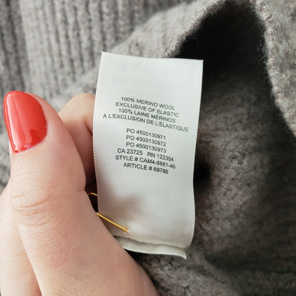 Aritzia Wilfred Wool Montpellier Sweater Dresa - Picture 6 of 7
